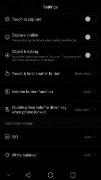 Huawei Ascend Mate 7 aplikace Fotoaparát 2