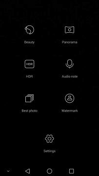 Huawei Ascend Mate 7 aplikace Fotoaparát 5