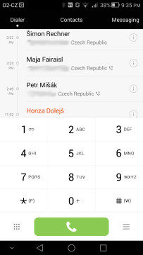 Huawei Ascend Mate 7 aplikace Telefon 1