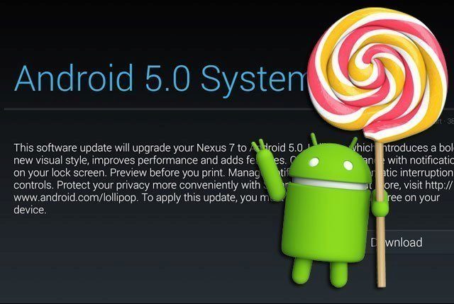 lollipop nexus