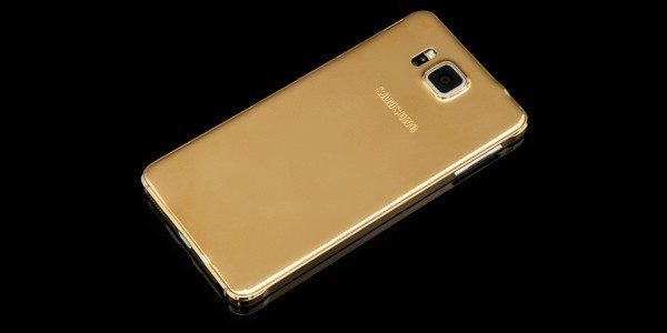 Zlatý Samsung Galaxy Alpha od Goldgenie