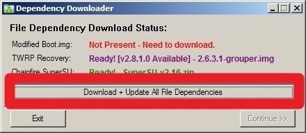 Download + Update All File Dependencies
