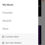 MusiXmatch texty + přehrávač