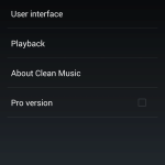 Clean Music Player