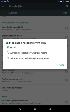 Ladit operace s neobdélníkovými klipy 