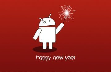 Android a společnost Google přejou všechno nejlepší do nového roku1