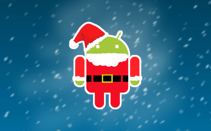 Android vánoční rádce aplikace