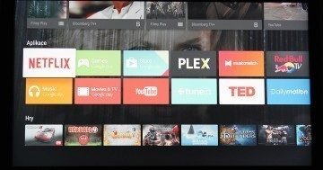 Google Nexus Player úvodní menu 2