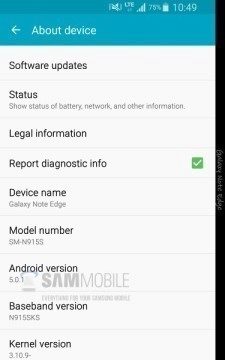 Samsung Galaxy Note Edge a Note 4 dostanou aktualziaci na mobilní operační systém Android 5.0.1 2
