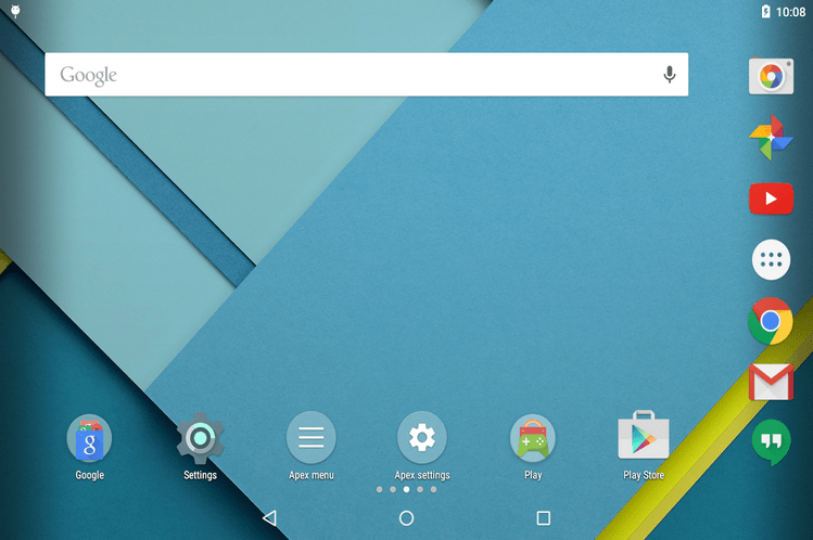 apex launcher hlavni