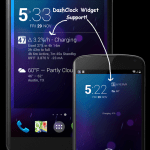 Widget a podpora DashClock