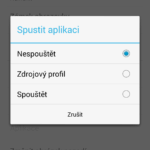 Spustit aplikaci