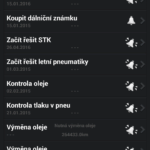 Seznam upomínek