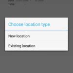 Location Reminder – výběr lokality