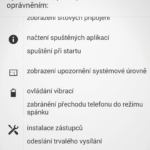 Oprávnění požadovaná aplikací Facebook Lite