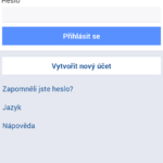 Přihlášení nebo registrace