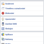 Možnosti nastavení aplikace Facebook Lite