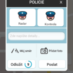 Waze umí hlásit policejní hlídky, kamery a radary