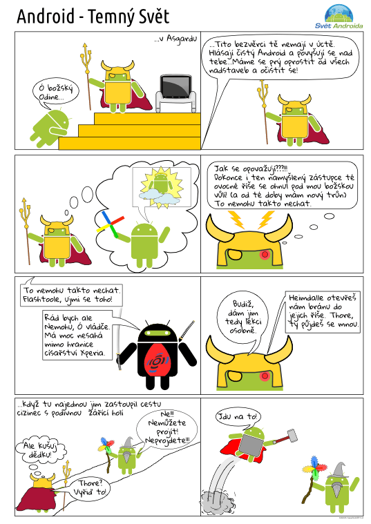 Android komiks Android komiks
