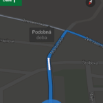 Huawei Ascend G630 – GPS v autě, Google Mapy
