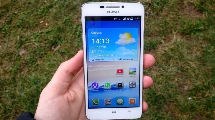 Huawei Ascend G630 displej