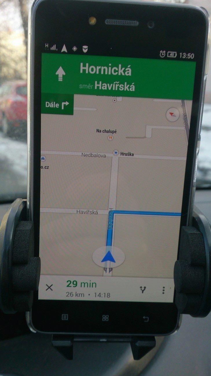 Lenovo S90 - GPS,  Google Mapy