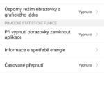 Lenovo S90 – úsporné režimy