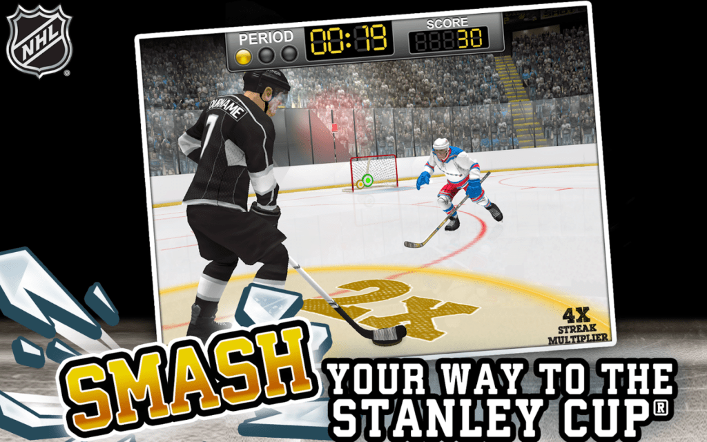 NHL Hockey Target Smash 1