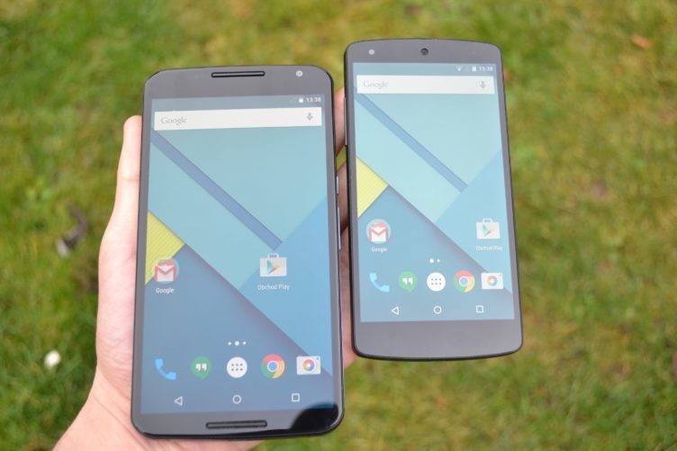 Nexus 6 vs. Nexus 6 srovnání - konstrukce (3)