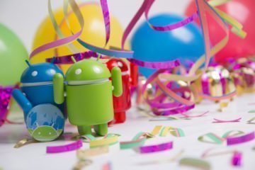 Svět Androida narozeniny pět let 1