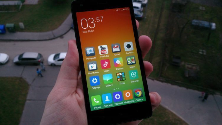 Xiaomi Redmi 2 - displej