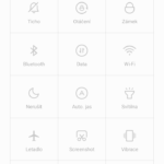 Xiaomi Redmi 2 – notifikační lišta, ovládácí prvky