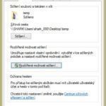 bezdrávové sdílení dat – windows 2