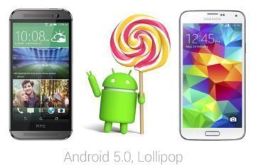 Telefony HTC One M8 a Samsung Galaxy S5 se dočkaly Lollipopu i v ČR