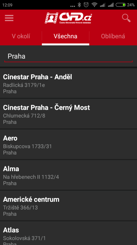 Aplikace csfd.cz 20