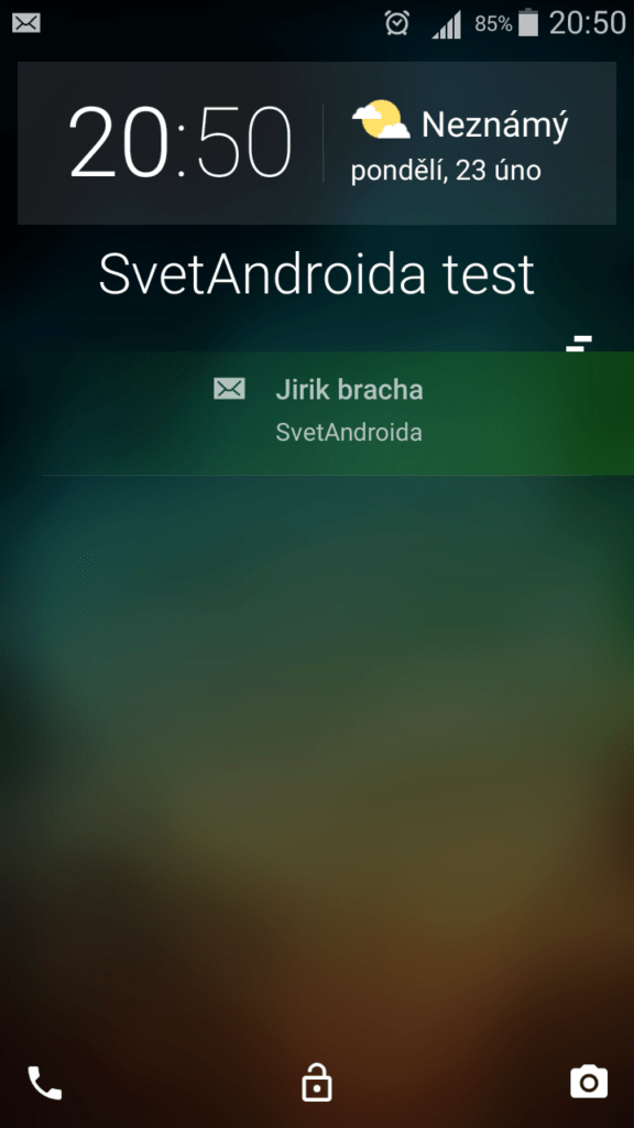 Hi Locker notifikace