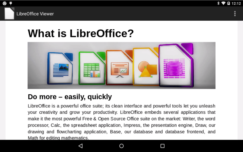 LibreOffice Viewer 1