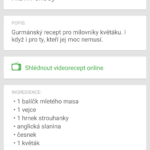Láďa Hruška recepty aplikace Android (5)