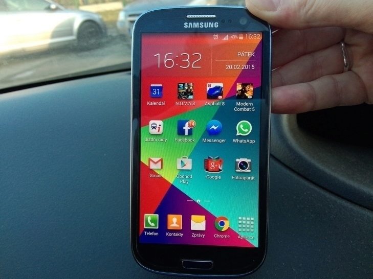 Samsung Galaxy S3 Neo - displej