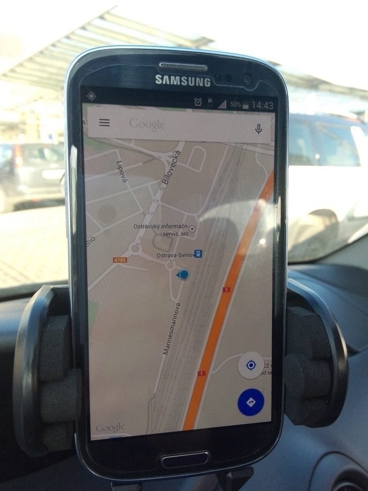 Samsung Galaxy S3 Neo - testování GPS