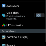Samsung galaxy s3 neo – uživatelské prostředí, nastavení (zařízení)