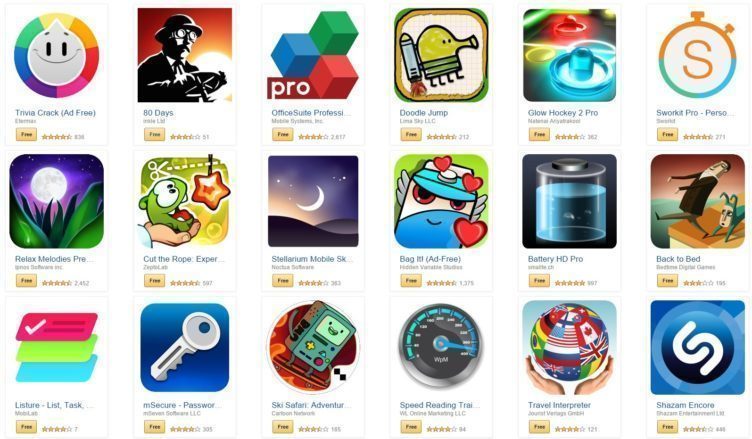 amazon aplikace zdarma amazon aplikace zdarma