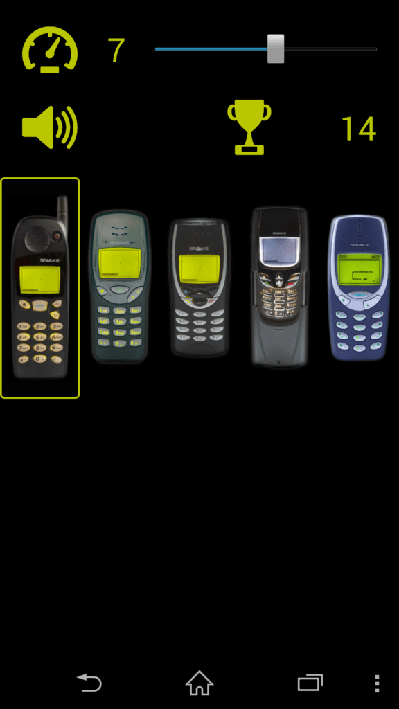 Výběr telefonu