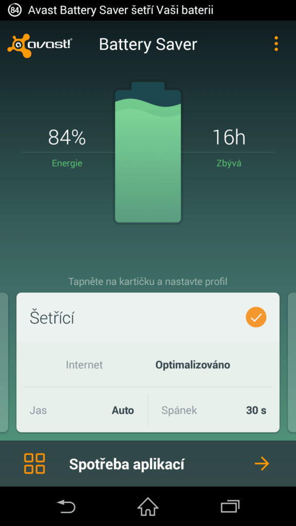 Profil Šetřící