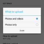Chcete zálohovat fotky, nebo i videa?