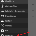 V sekci Nastavení