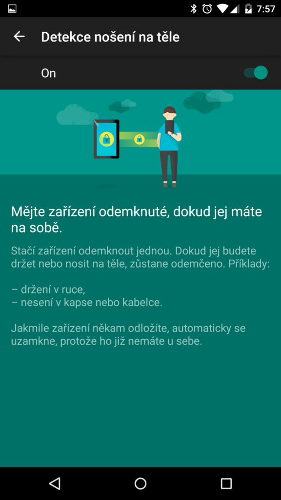 Google Smart lock on body 1