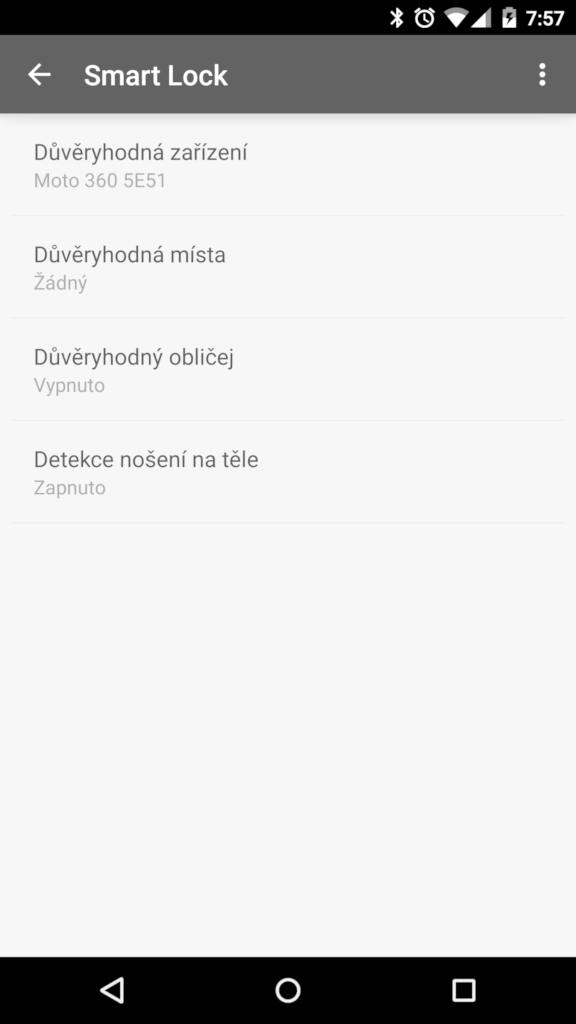 Google Smart lock on body 3