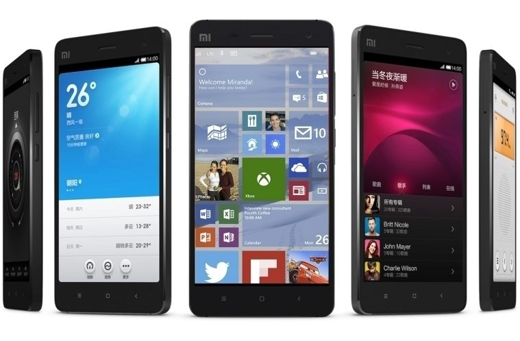 Xiaomi Mi4 Windows 10 Xiaomi Mi4 Windows 10