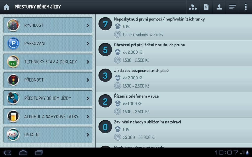bodový systém 1